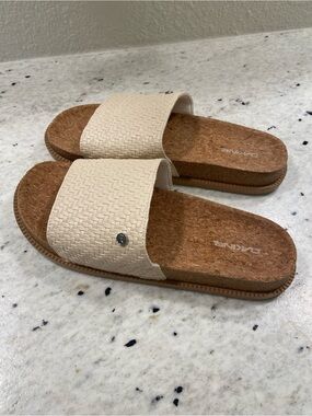 Dakine Women's Loren Cork Footbed Slide Sandal Slip On size 10